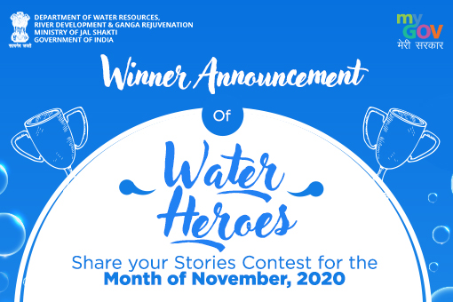 Image of Winner Announcement of Water Heroes Share Your Stories Contest For November Month
