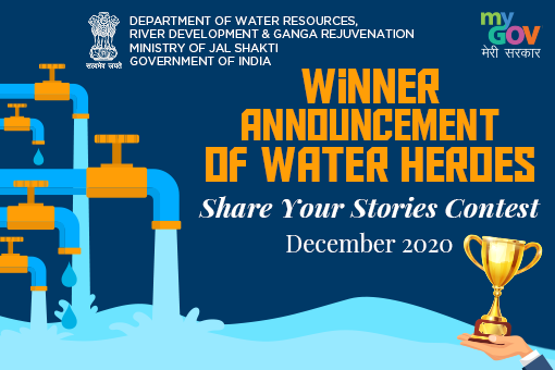 Image of Winner Announcement of Water Heroes Share Your Stories Contest For December Month