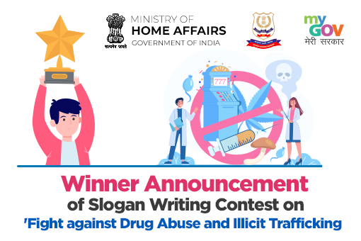 Image of Winner Announcement of Slogan Writing Contest on ‘Fight against Drug Abuse and Illicit Trafficking’