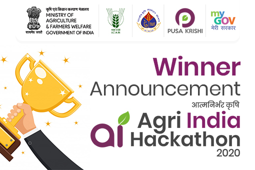 Image of Winner Announcement of Agri India Hackathon