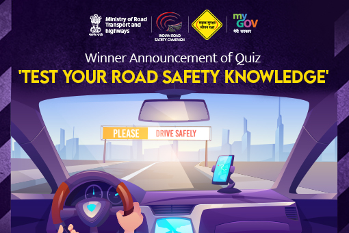 Image of Winner Announcement of Test your Road Safety Knowledge Quiz