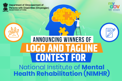 Image of Winner Announcement of Logo and Tagline contest for NIMHR Sehore