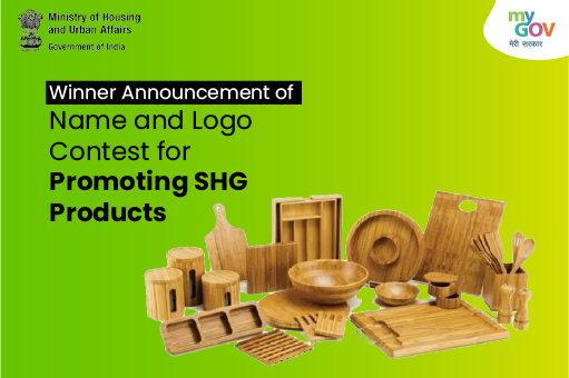 Image of Winner Announcement of Name and Logo Contest for Promoting SHG Products