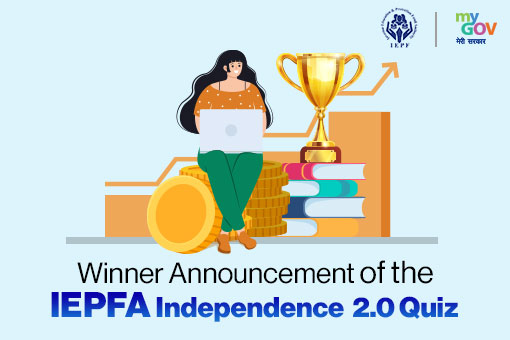 Image of Winner Announcement of the IEPFA Independence 2.0 Quiz