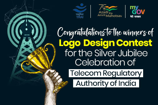 Image of Winner Announcement of Logo Design Contest for the Silver Jubilee Celebration of TRAI’s existence