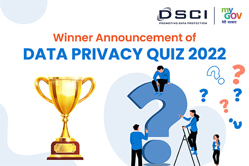 Image of Winner Announcement of Data Privacy Quiz 2022