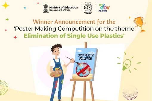 Image of Winner Announcement of Poster Making competition on Elimination of Single Use Plastics