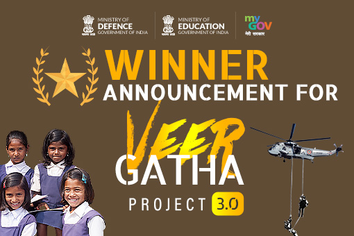 Image of Winner Announcement for Veer Gatha Project 3.0