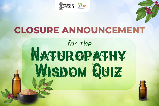 Image of Closure Announcement for the Naturopathy Wisdom Quiz