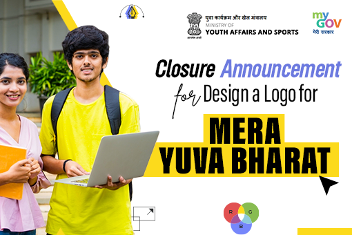 Image of Closure Announcement for Design a Logo for Mera Yuva Bharat