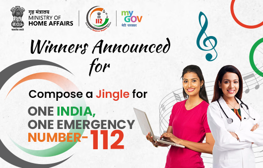 Image of Winner Announcement for Compose a Jingle for One India, One Emergency Number – 112