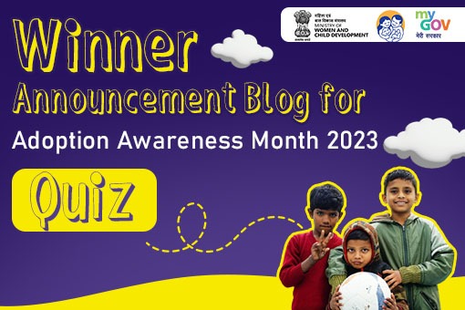 Image of Winner Announcement Blog for Adoption Awareness Month 2023 Quiz