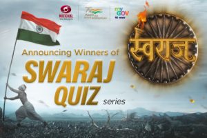 Image of Winner Announcement of Swaraj Quiz Series