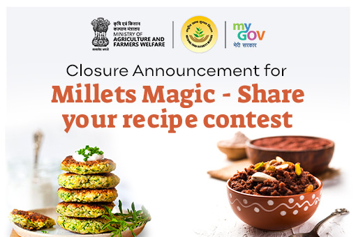 Image of Activity Closure Announcement Blog for Millets Magic-Share your recipe contest