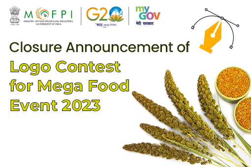 Image of Closure Announcement for Logo Contest for Mega Food Event 2023