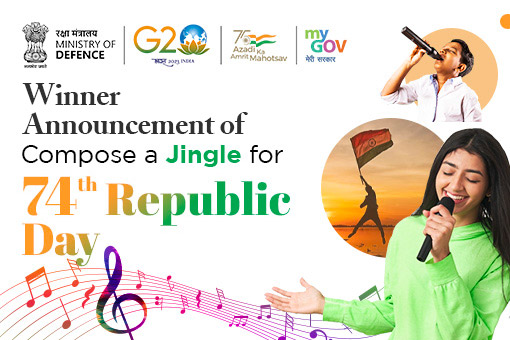Image of Winner Announcement of “Compose a Jingle Contest for Republic Day 2023”