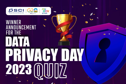 Image of Winner announcement for the Data Privacy Day 2023 Quiz