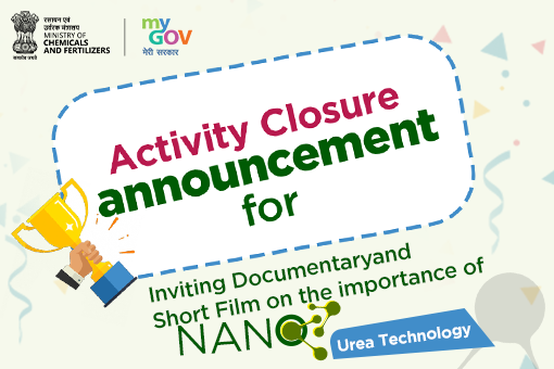 Image of Activity Closure Announcement Blog for Inviting Documentary and Short film on the Importance of Nano Urea Technology