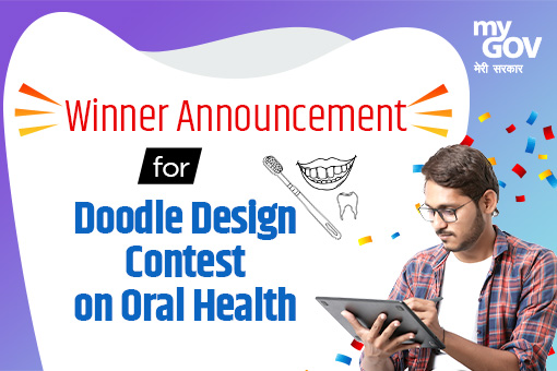 Image of Winners Announcement for Doodle Design Contest on Oral Health