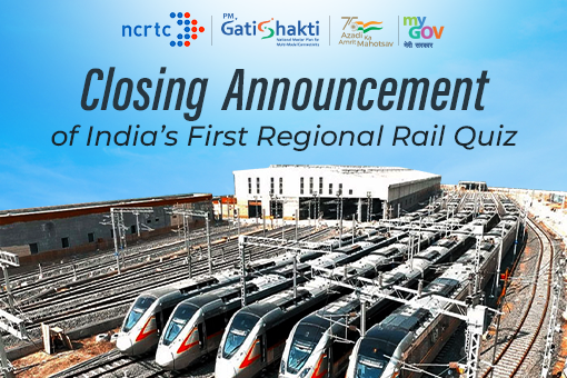 Image of Closing Announcement for India’s First Regional Rail Quiz