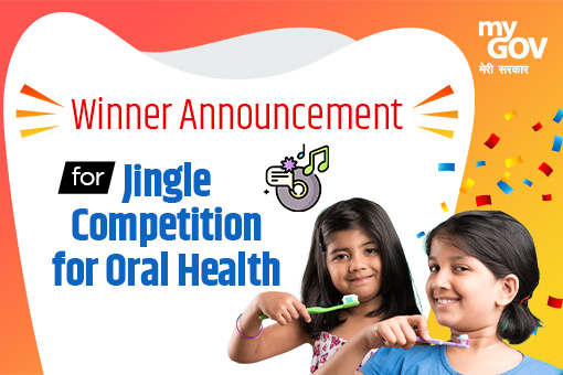 Image of Winners Announcement for Jingle Competition for Oral Health