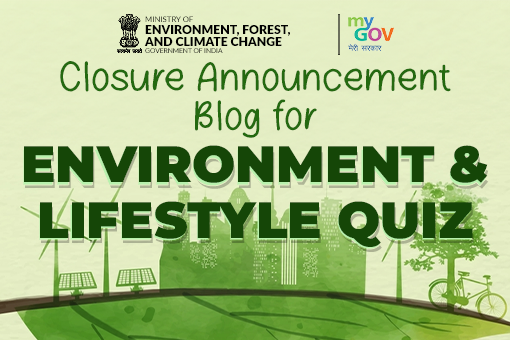 Image of Closure Announcement for Environment and Lifestyle Quiz