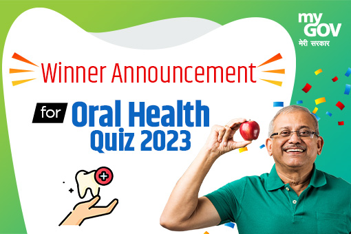 Image of Winner Announcement for Oral Health Quiz 2023