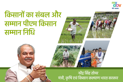 Image of किसानों का संबल और सम्‍मान : पीएम किसान सम्‍मान निधि