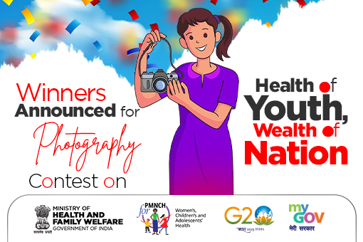 Image of Winner Announcement for Photography Contest on Health of Youth Wealth of Nation