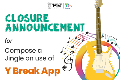 Image of Closure Announcement for Compose a Jingle on use of Y Break App