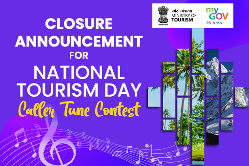 Image of Closure Announcement for National Tourism Day - Caller Tune Contest