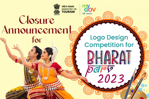 Image of Closure Announcement for Logo Design Competition for Bharat Parv 2023
