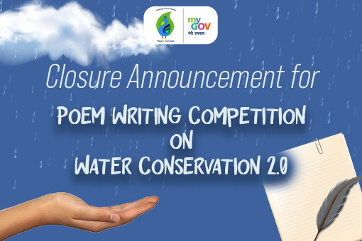 Image of Closure Announcement of Poem Writing Competition on Water Conservation 2.0