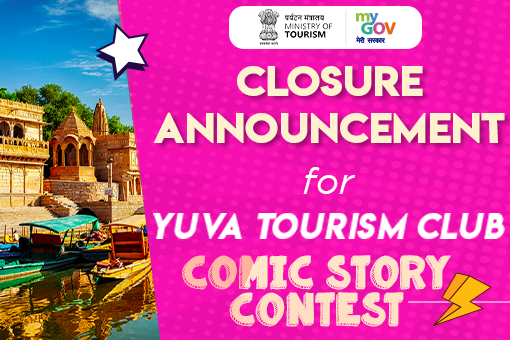 Image of Closure Announcement for Yuva Tourism Club Comic Story Contest