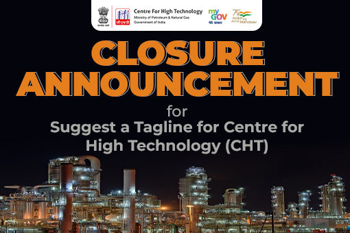 Image of Closure announcement for Suggest a Tagline for Centre for High Technology (CHT)