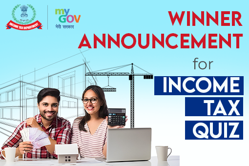 Image of Winner Announcement for Income Tax Quiz