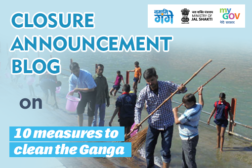 Image of Closure Announcement For Identify 10 Measures to Clean the Ganga