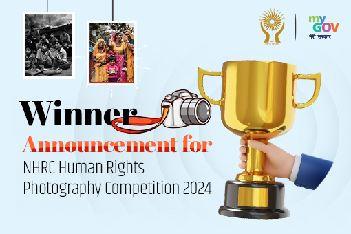 Image of Winner announcement of NHRC Human Rights Photography Competition 2024