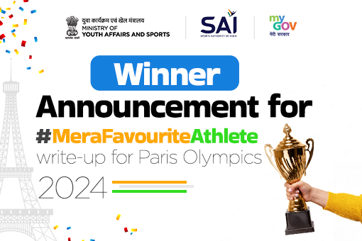 Image of Winner Announcement Blog For #MeraFavouriteAthlete Writing Contest