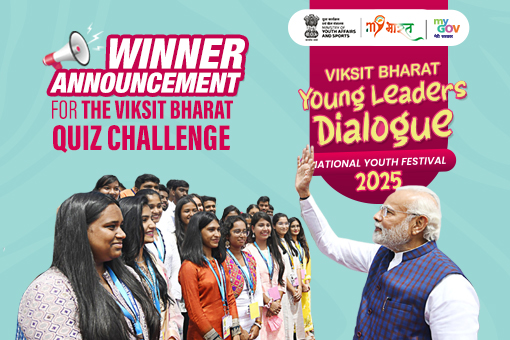 Image of Winner Announcement for The Viksit Bharat Quiz Challenge