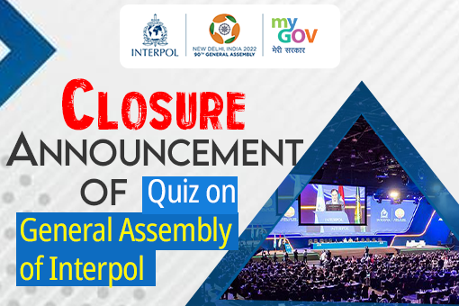 Image of Closure for Quiz on General Assembly of Interpol