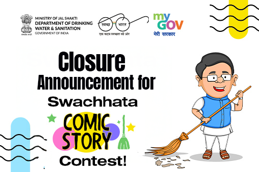 Image of Closure Announcement for Swachhata Comic Story Contest