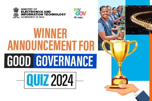 Image of Winner Announcement for Good Governance Quiz 2024