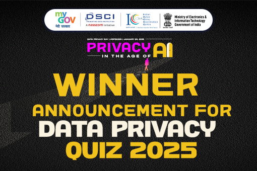 Image of Winner Announcement for Data Privacy Quiz 2025