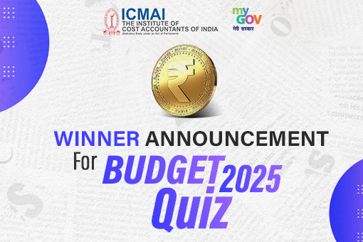 Image of Winner Announcement for Budget 2025 Quiz