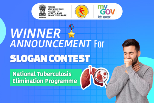 Image of Winner Announcement for Slogan Contest for National Tuberculosis Elimination Programme