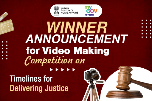 Image of Winner Announcement for Video Making Competition on Timelines for Delivering Justice