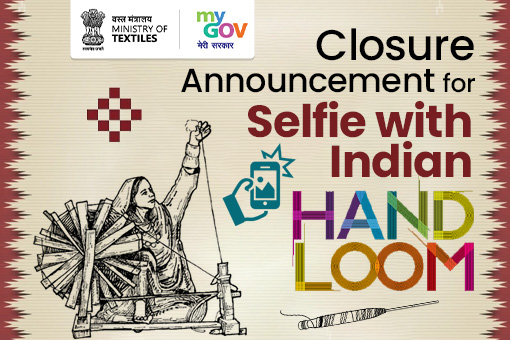 Image of Closure Announcement for Selfie with Indian Handloom