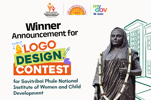 Image of Winner Announcement blog for Logo Design Contest for Savitribai Phule National Institute of Women and Child Development