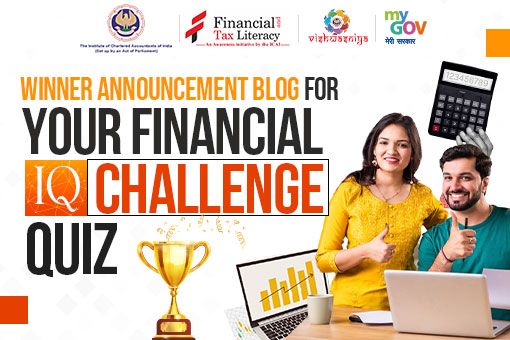 Image of Winner Announcement for Your Financial IQ Challenge Quiz